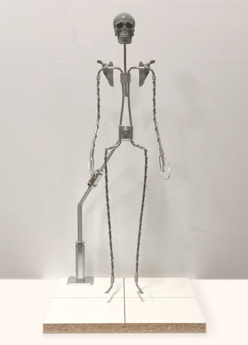 Pose-able Skeleton with Base