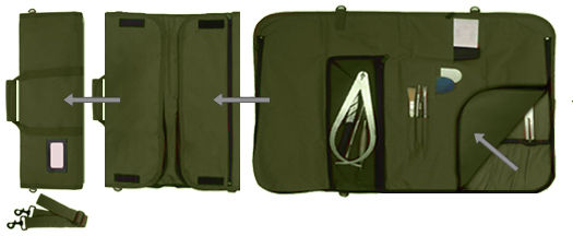 Medium Pro Carry Bag - Olive